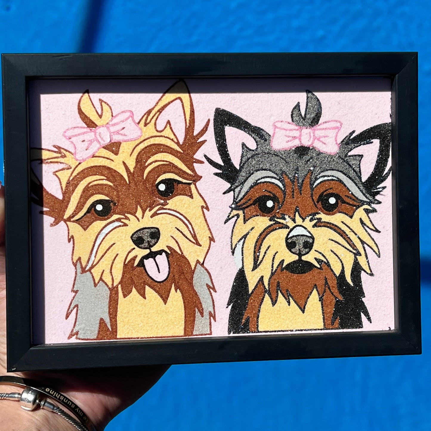 Personalized Sand Art Portraits of Pets